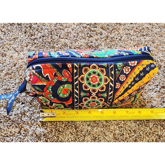 Vera Bradley Makeup Bag Venetian Paisley RETIRED (Pre-loved) Trinket Bag - Picture 7 of 9